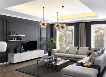 Wohnlandschaft Ecksofa L Form tv Ständer 3x Couchtisch Couch Polster Möbel