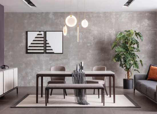 Esstisch Gruppe 4x Stühle Essgarnitur Essgruppen Stuhl Set Tisch 5tlg.