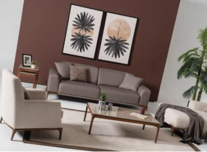 Luxus Design Sofagarnitur Set Couch Couchtisch Beistelltisch 5tlg.