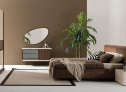 Design Luxus Schlafzimmer Bett 2x Nachttische Kommode Garnitur Betten 8tlg. Set