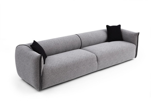 Wohnzimmer Couch Couchen Polster Sofas Design Sofa 4 Sitzer Textil