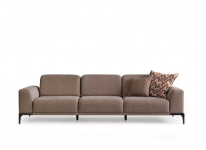 Wohnzimmer Dreisitzer Sofa 4 Sitzer braun Sofas Neu Couch Luxus neu