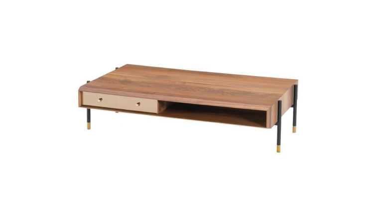Couchtisch Wohnzimmer Holz Luxus Design Holztische Neu braun Kaffeetisch