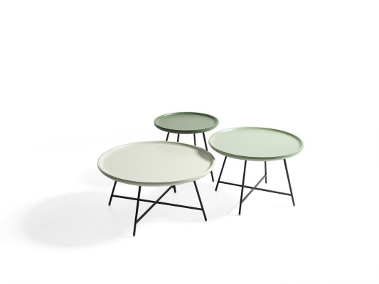 Couchtisch Holz Set 3 tlg. Kaffeetisch Designer Tisch Wohnzimmertisch