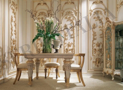 Möbel Einrichtung Gruppe Tisch + 4 Stuhl Set 5tlg. Esstisch Garnitur Esszimmer