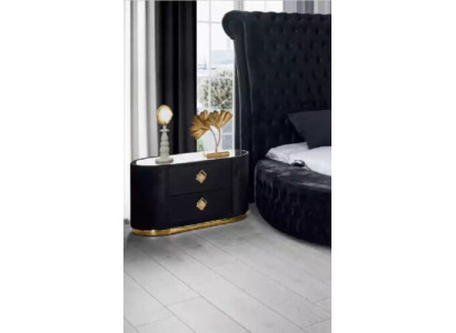 Beistelltisch Nachttisch Nachtkonsole Design Schlafzimmer Tisch Nachttische Neu