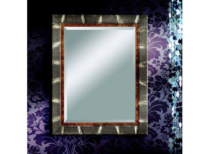 Moderner Großer Wandspiegel Spiegel Echt Rahmen Holz Hängespiegel Luxus Möbel