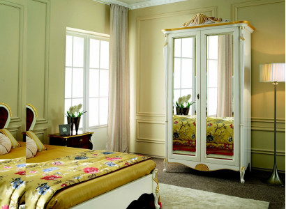 Klassische Möbel Spiegel Schrank Holzschrank Schränke Sideboard Kommoden Italy