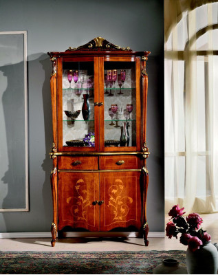 Luxus Italienische Möbel Buffet Anrichte Design Schrank Kommode Holz Möbel