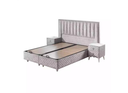 Betten Doppelbett Hotel Bettrahmen Doppel Holz Möbel Bett Polster Luxus Design