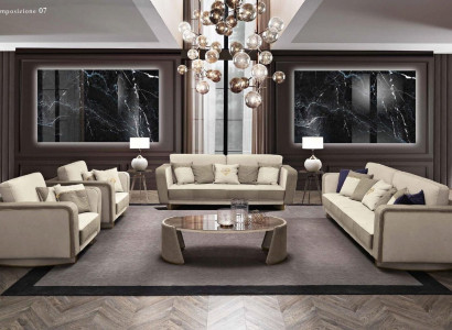 Sofagarnitur 3+2 Sitzer Set Design Sofas Polster Luxus Couchen Relax Moderne Neu