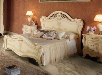 Bett Holz Schlafzimmer Set Möbel Modern Luxury Betten Neu 2x Nachttisch 3 tlg