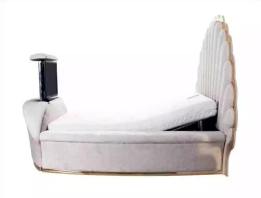 Königliches Bett Luxus Betten Möbel Schlafzimmer 200x200 Einrichtung