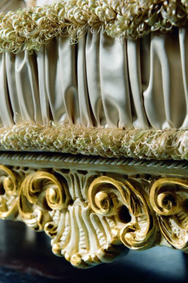 Italienische Sofa 3 Sitzer Samt Couch Polster Winchester 230 cm Braun Möbel Neu