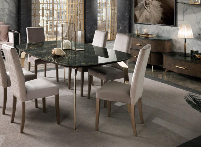 Luxus Set Esszimmer Esstisch Stuhl XL Tisch Tische Stühle Holz Design 7 tlg Neu