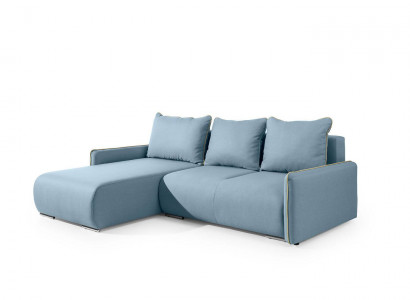 Ecksofa Schlafsofa Sofa Couch Polster Eckgarnitur Bettfunktion Sitz Couchen Neu