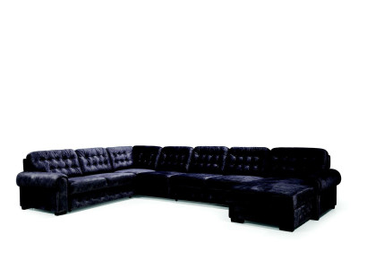 XXL Sofa Polster Schlaf Eck Sitz Polster Garnitur Wohnlandschaft Sofas Couchen