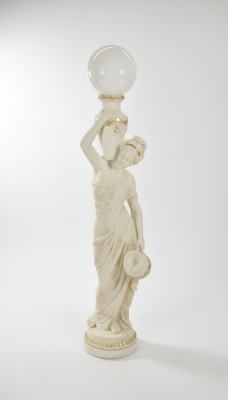 Stehleuchte Skulptur Figur Lampen Leuchte Ägypten Statue Figuren Skulpturen 1680
