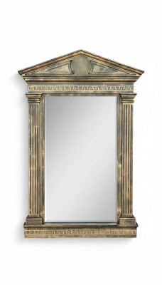 Wandspiegel Spiegel Bad Flur Design Salon Medusa Antik Stil Glas Vintage Säulen