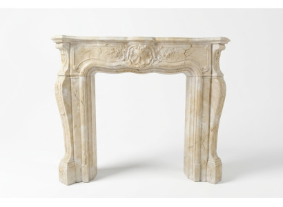 Kamin Ofen Verkleidung Umrandung Marmor Stil Dekoration Barock Klassische Kamine