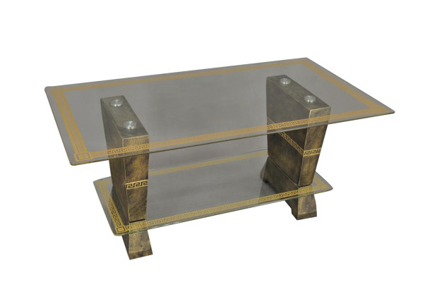 Design Medusa Couchtisch Glastisch Tisch Beistell Tische Couch Klassisch XXL Neu