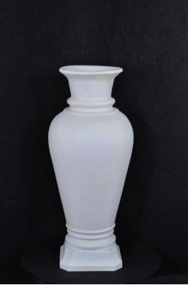 XXL Vase Große Raum Dekoration Blumen Vasen Kübel Antik Stil Deko Medusa 90cm