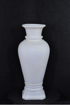XXL Vase Große Raum Dekoration Blumen Vasen Kübel Antik Stil Deko Medusa 90cm