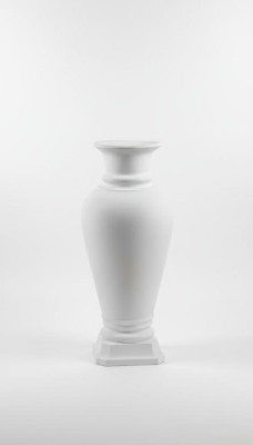 XXL Vase Große Raum Dekoration Blumen Vasen Kübel Antik Stil Deko Medusa 90cm