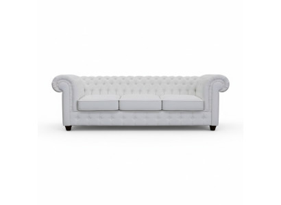 Chesterfield Sofagarnitur Sofa 3+1+1 Couch Polster Set Sofas Couchen S1
