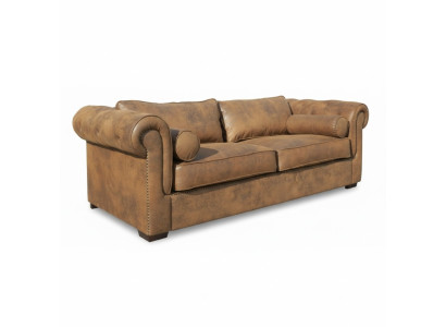 Chesterfield Sofagarnitur 3+2 Couch Polster Set Sofas Couchen Neu Sofa Leder