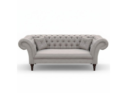 Chesterfield Sofagarnitur 3+2 Couch Sofa Polster Design Leder Stoff Garnituren