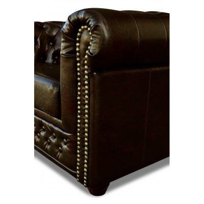 Chesterfield Sofa 2 Sitzer York Couch Polster Sofas Couchen Neu