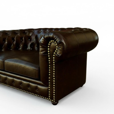 Chesterfield Sofa 2 Sitzer York Couch Polster Sofas Couchen Neu