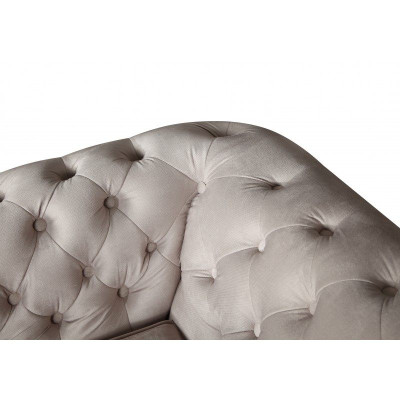 Chesterfield 3+2+1 Sitzer Sofagarnitur + Hocker Couch Sofa Leder Textil Couchen