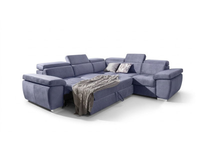 XXL Polster Wohnlandschaft Sofa Eck Sitz Polster Schlaf Garnitur Couchen Sofas
