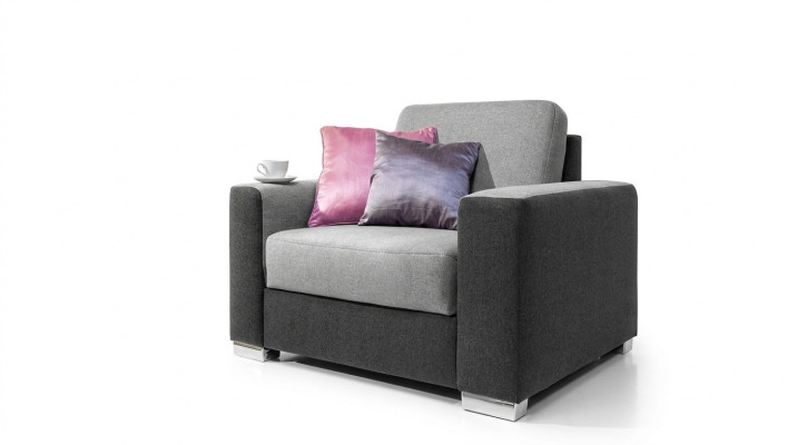 Design Relax Club Sessel Lounge Stuhl Fernseh Polster Couch Stoff 1 Sitzer Sofa