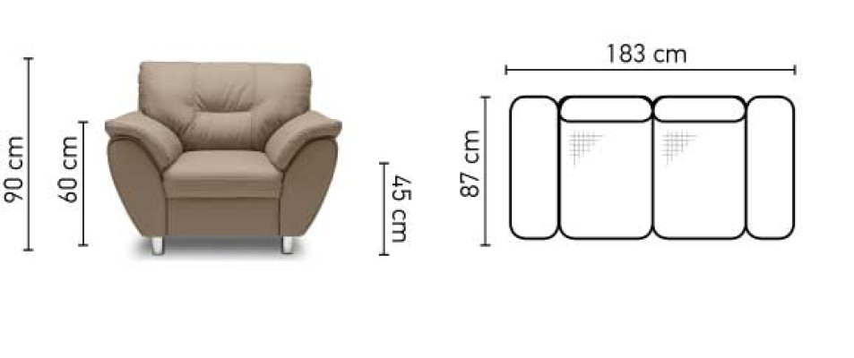 Das edle klassische 2-Sitzer-Sofa im Jugendstil passt in jedes InteriCHF