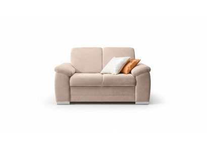 Design 2 Sitzer Relax Sofas Club Lounge Sofa Textil Polster Couch Stoff Couchen