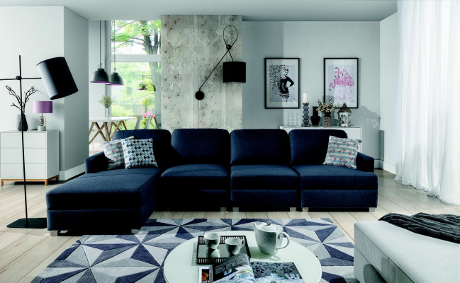 Ecksofa Elemente Sitzplatz Couch Polster Frei Stellbar Sofa Couchen Polster