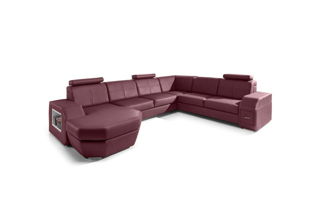 Edle Design Polster Eck Couch Garnitur Wohnlandschaft Sofas Couchen Sitz