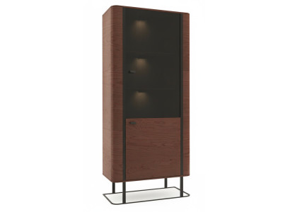 Vitrine Aktenschrank Schrank Vitrinen Büro Wohnzimmer Hochschrank Regal