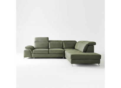 Design Couch Sofa Polster Schlafsofa Wohnzimmer Ecksofa Textl Stoff