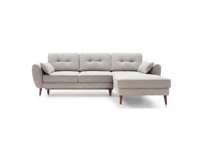 Design Schlafsofa Couch Sofa Polster Wohnzimmer Ecksofa Textl Stoff