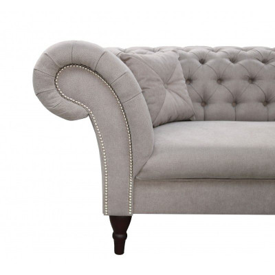 Design Sofa Chesterfield Polster Couch Big XXL 235cm Sofas Couchen