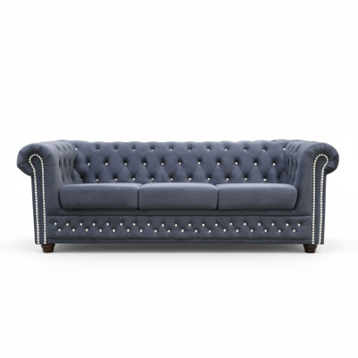 Chesterfield York Blink 3 Sitzer Couch Polster Sofas Couchen Neu Sofa Designer