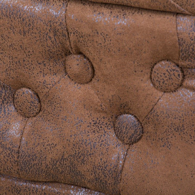 Chesterfield York Gobi 2 Sitzer Leder Couch Polster Sofas Couchen Neu