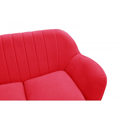Stoffsofa 2 Sitzer Couch Polster Designer Büro Office Couchen Sofa Kanzlei Bank