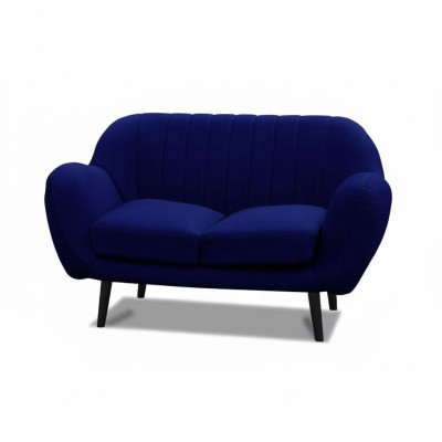 Stoffsofa 2 Sitzer Couch Polster Designer Büro Office Couchen Sofa Kanzlei Bank