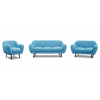 Sofagarnitur 3+2+1 Couch Polster Sofas Couchen Wohnzimmer Design Chesterfield