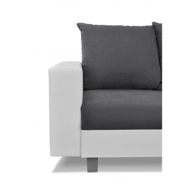 Design Ecksofa Sofa L-form Bettfunktion Couch Sitz Eck Sofas Textil Polster Neu